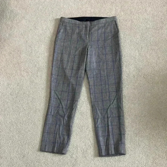 Theory plaid pants in size 4 - Picture 1 of 6